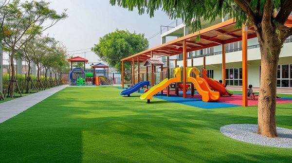 cesped artificial en escuelas