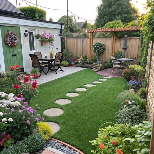 cesped artificial jardin
